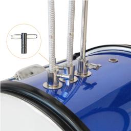 Kit de Bateria para Crianças, Instrumentos Musicais, Bateria, Baquetas, Assento, Real, 12 in, 3 PCs - Image 4