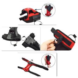 Faixa de neoprene para faca de mergulho, suporte de perna com 2 bolsos, equipamento de mergulho ajustável, gancho e fecho de laço - Image 6
