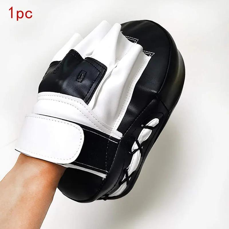 Saco De Boxe Curvo para Adultos e Crianças, Equipamento De Boxe, Sacos De Perfuração Para Taekwondo, Muay Thai, Karatê, PU Training Paws Pads, 1 Pc, 2Pcs - Image 1
