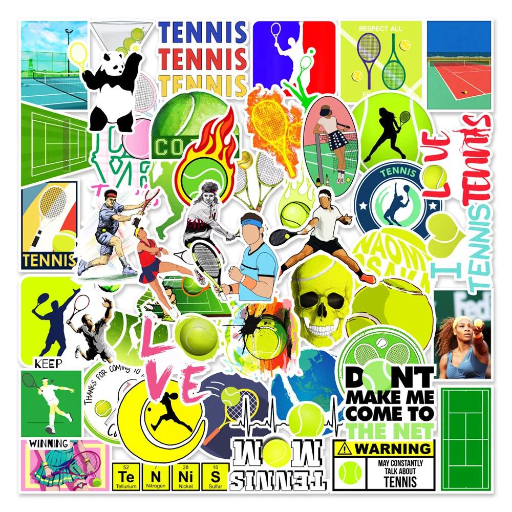 Esportes Tênis Verde Adesivos, DIY, geladeira, laptop, bagagem, skate, grafite decalques, adesivo decalque, 10 pcs, 30 pcs, 50 pcs - Image 1