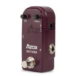 Azor ap311 reverb mini pedal efeito de guitarra reverb mini pedal de guitarra 9v peças acessórios reverb pedal efeito - Image 4