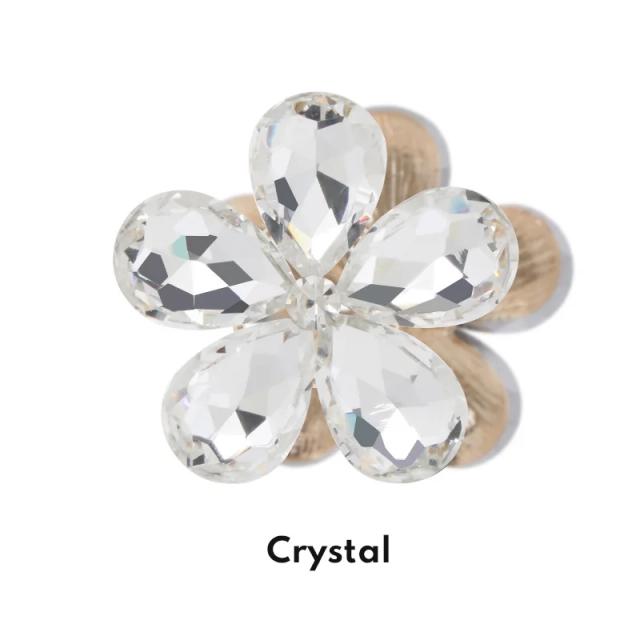Flores de Strass para Bordados e Artesanato: Produtos em Liga para DIY e Enfeites Atacado