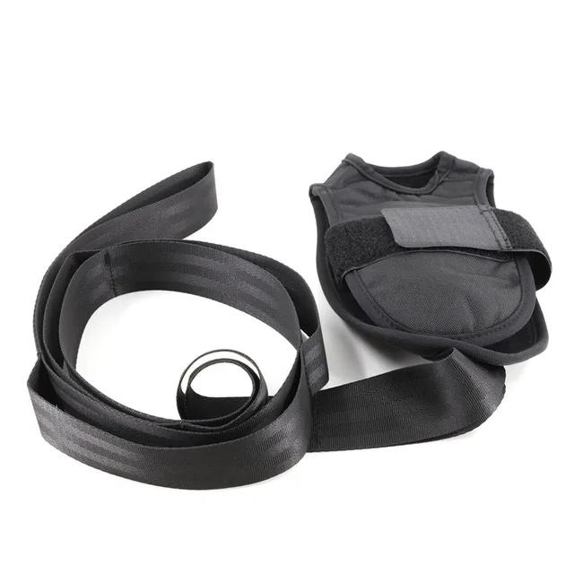 Yoga flexibilidade cinto de estiramento pé perna reabilitação cinta ballet ginástica treinamento ligamento alongamento apoio assist band - Image 1