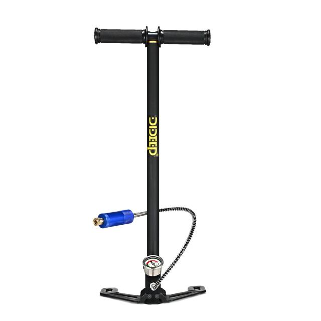 Cilindro Mini de Mergulho Dideep x4000pro 1L com Equipamento Completo de Respirador e Bomba Manual de Ar