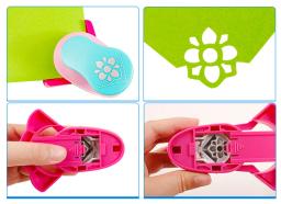Gravação em relevo diy canto impressão de papel cartão cortador scrapbook shaper grande dispositivo de gravação buraco perfurador crianças artesanal artesanato presente - Image 5