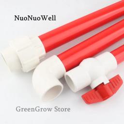 Tubo de pvc para aquário, 2 peças, diâmetro externo 20 ~ 50mm, tubo de pvc para irrigação de jardim, água potável, comprimento de 50cm(19 ") - Image 5