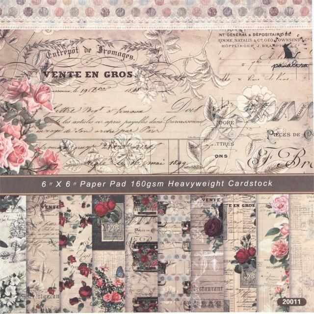 Papel para Scrapbooking Kscraft: 12 Folhas em Atacado para Álbum de Fotos, Arte de Fundo e Cartões DIY