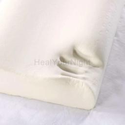 Almofada Ortopédica Memória Látex Natural, Almofadas de Massagem, Almofada Cervical, Substituição com Capa, Suprimentos do Lar, Dormindo, 1Pc - Image 2