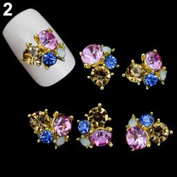 Strass 3d diy de cristal de unha, pontas de arte de unha, decoração de telefone, ferramenta de manicure de 10 peças - Image 4