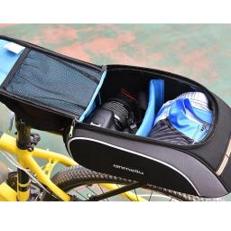 Grande Capacidade Sacos de Bicicleta, À Prova D' Água Ciclismo Bag, Mountain Bike Saddle Rack, Malas, Bagageira, 8L - Image 4