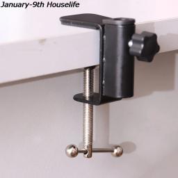 Cantilever suporte braçadeira titular lâmpada de mesa clipe acessórios mangueira base para mic suporte - Image 3