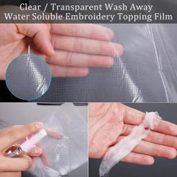 Filme solúvel em água especial para bordado de boneca DIY, pano mágico solúvel em água, papel de transferência, material rastreável, 35U - Image 1