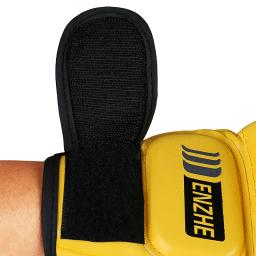 Luva mma de luta pu saco de boxe grosso meio dedo sanda taekwondo luvas de luta profissional equipamentos de treinamento tkd - Image 6