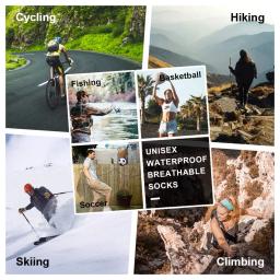 Randy sol esportes de esqui caminhadas trekking ciclismo escalada meias de peixe respirável ao ar livre à prova dunisex água unisex das mulheres dos homens meias de neve - Image 4