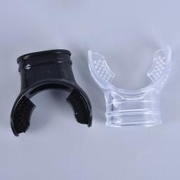 Bocal de mergulho silicone macio mergulho subaquático snorkel tubo respiração bocal regulador acessórios natação - Image 3