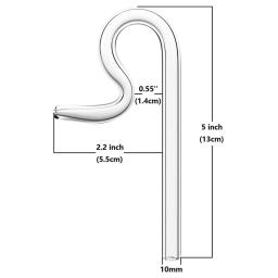 Tubo de saída de jato de vidro para o tanque de peixes do aquário paisagem tanque plantado acessórios de filtro de tubulação de lírio 10mm 13mm 17mm - Image 6