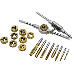 Ferramentas manuais, conjunto de torneiras galvanizadas, plugues de fios, parafusos de aço carbono, titânio, 20 peças de 1/16 ''-1/2'' despertador e liga de alta velocidade - Image 3