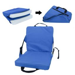 Confortável dobrável estádio assento estádio assento almofada canoa cadeira à prova dwaterproof água com suporte para caminhadas acampamento barco - Image 5