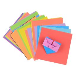 Papel Origami Colorido Dupla Face para Crianças, Material Artesanal De Corte De Papel, Dobrável, Festa Em Casa, Fontes Do Casamento, Quadrado, 15x15cm, 24Pcs - Image 1
