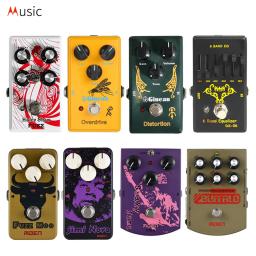 Overdrive Pedal de Efeito Guitarra, FUZZ, Distorção, Coro, Vibração, Elétrico, Baixo, Acessórios, Novo - Image 1