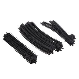 26x acessório diy 1/87 ho modelo de plástico trem ferroviário kits de trilhos presente - Image 1