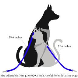 Cinto de carro ajustável para pet, arnês, trela para cães pequenos e médios, clip de viagem, pet fornecimentos, buldogue francês - Image 3