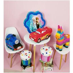 Poligon forma de estrela pinata menino menina enchimento criativo decorativo esmagamento brinquedo açúcar enchido plaything aniversário papel presente para festa - Image 4