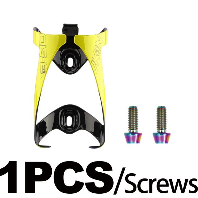 Gaiola de Garrafa de Água OG-EVKIN de Carbono e Liga de Titânio para MTB - Leve, Colorida e Ideal para Ciclismo