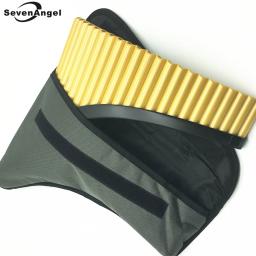 Pan Xiao Flauta com Saco, Panflauta, Material Plástico ABS, Chave Romênia G, Instrumentos Musicais, 100% Novo, 22 Tubos - Image 2
