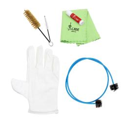Kit ferramentas de limpeza e manutenção de tubo, 6 em 1, trompete, tubo, acessório de instrumento de latão - Image 3