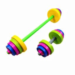 WolFAce-Conjunto de Barbell Ajustável para Crianças, Equipamento de Treino, Musculação, Haltere, Músculo, Ginásio, Início, Crianças - Image 1