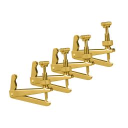 4 pçs/1 conjunto de cordas violoncelo ajustadores prata metal corda afinador fino instrumento musical peças reposição para 3/4 4/4 violoncelo - Image 6