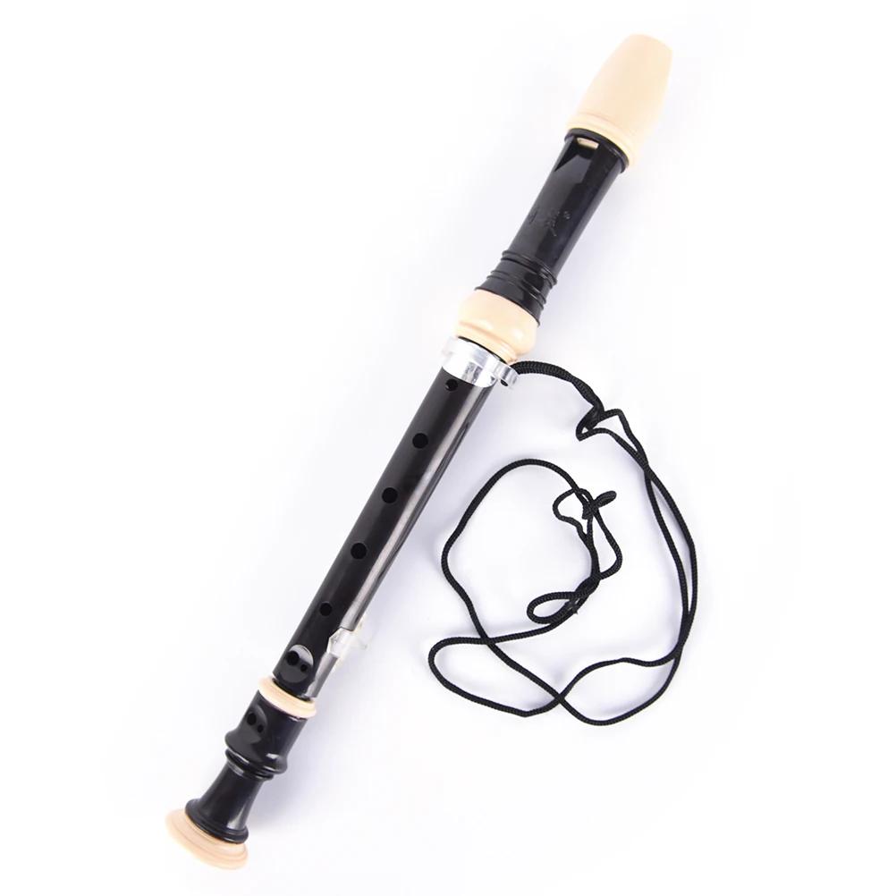 Ajustável ABS Clarinete Soprano Gravador, Flauta Instrumento Musical, Haste de limpeza, Piccolos Acessório, 325x33x33mm, 8 Buracos - Image 1