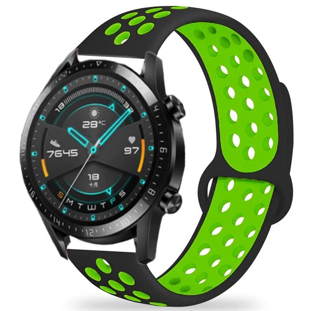 Pulseira de Silicone Substituta para Garmin Canal e Passador SQ - Compatível com Vivoactive 3, Garmin 645 e 245