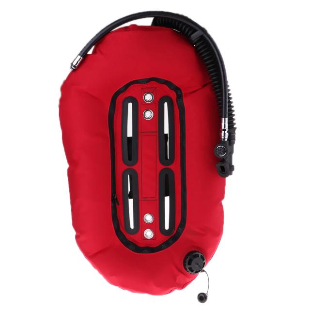 Compensador de Flutuabilidade Vermelho Donut Asa para Snorkeling e Mergulho Técnico - 30lbs de Flutuabilidade Única