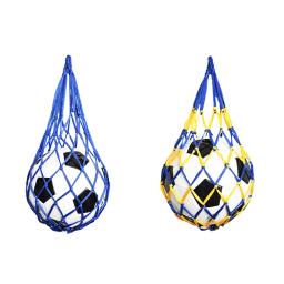Basquete Carry Bag, Juventude Futebol Auto Trainer, Kick Net Bolso, Desporto ao ar livre, Nylon Mesh, Armazenamento Reticule, Voleibol - Image 4