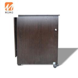 Artesanato de costura dobrável cartsewing gabinete diversos kit de costura mesa de arte com prateleiras de armazenamento e rodízios lockable mesa de costura - Image 5