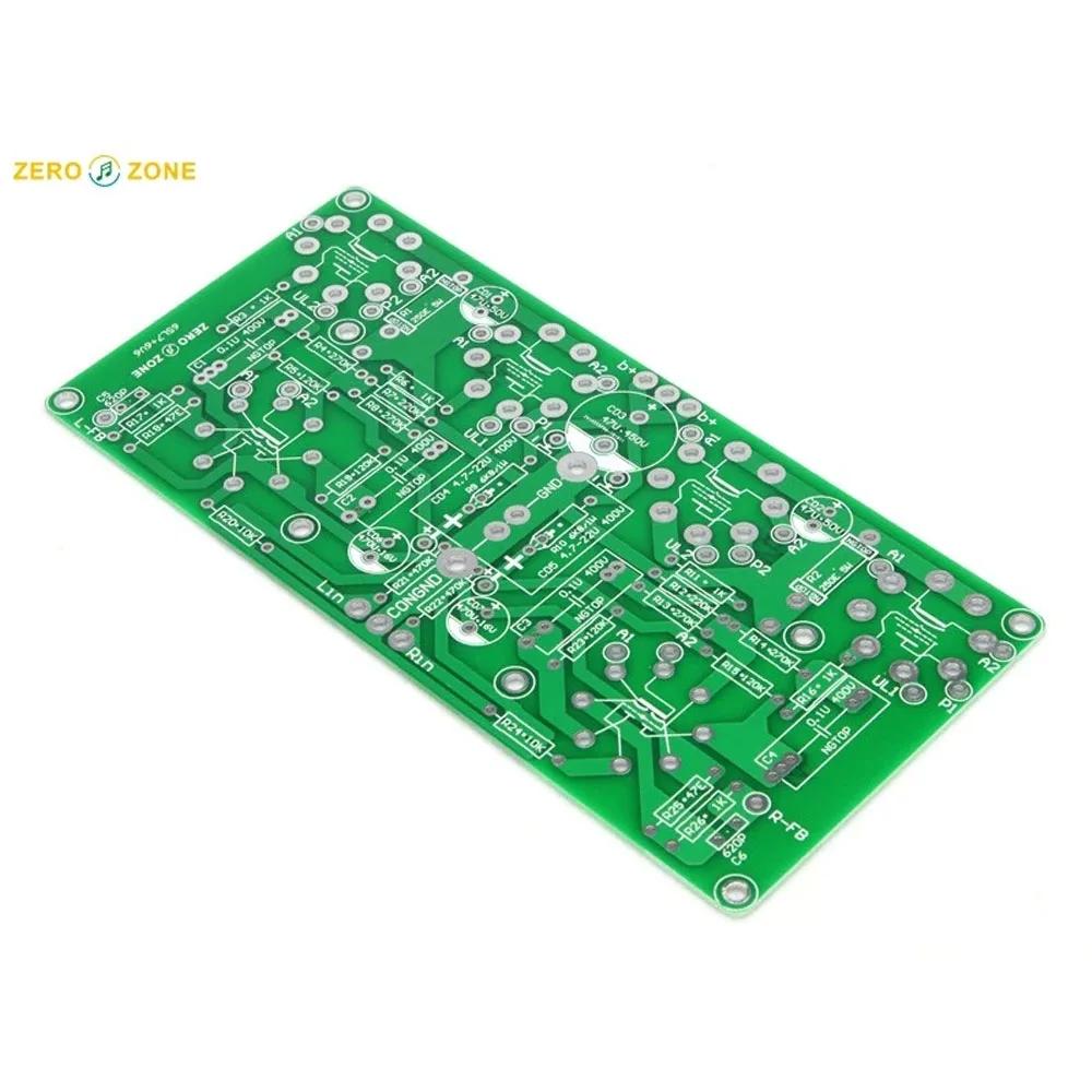 Amplificador de potência push-pull ultra linear tipo tubo, 6SL7, 6V6, PCB, 12W - Image 1