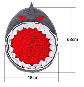Tapete Lavável Snuffle para Pets - Treinamento de Cheiro, Brinquedo Interativo e Alimentação Lenta