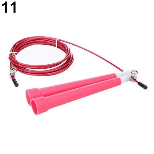 3m pular corda velocidade fio pular ajustável pular corda boxe equipamentos de exercício esporte fitness pular corda - Image 1