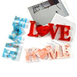 Silicone Letras De Resina Epóxi Molde, Moldes De Fundição, Decoração Para Casa, Artesanato DIY, Jóias Que Faz Ferramenta - Image 3