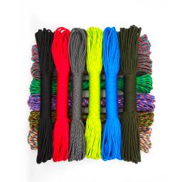 Paracord for Survival, Parachute Cord, Lanyard, Camping, Escalada, Corda, Caminhadas, Varal, 9 Núcleos de Suporte, 31 Metros, 4mm - Image 1