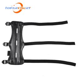 Tiro com arco e flecha de couro, equipamento de proteção de segurança para caça ao ar livre faixa segura - Image 4