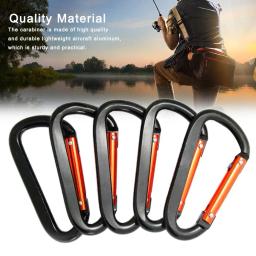 5PCS grande mosquetão alumínio liga prático gancho Keychain escalada equipamento Multi-função mosquetão 3,98 cm * 7,61 cm - Image 1