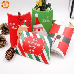 Conjunto de caixas para presentes e presentes de natal, cervo, papai, presente para convidados, decoração para festa de natal, 1 unidade - Image 3