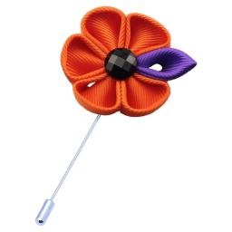 Alfinete de flor de lapela vintage artesanal masculino, broche para casamento, terno de negócio, decoração de vestido, corsage, boutonniere - Image 4