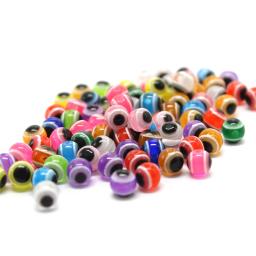 Conjunto de 50 contas de pesca acrílico peixe-like, 4/6/8mm, kit diy para pesca no baixo, diy - Image 1