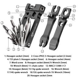 ROCKBROS Mountain Bicicleta Ferramentas Conjuntos, Bicicleta Repair Kit, Hex Falou Chave, Montanha Ciclo Chave De Fenda Ferramenta, 16 em 1 - Image 2