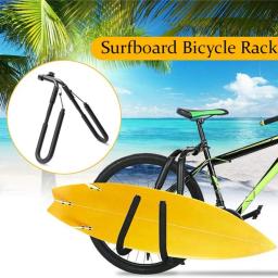 Rack de prancha de bicicleta para bicicleta, surfe carrier, Mount Longboard, suporte para shortboard e wakeboard - Image 4