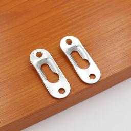 Suporte de ganchos para imagens, suporte de metal para parede com fecho de chave, pinturas, fixadores para galeria de arte, exibição de espelhos, hardware com 10 peças - Image 5